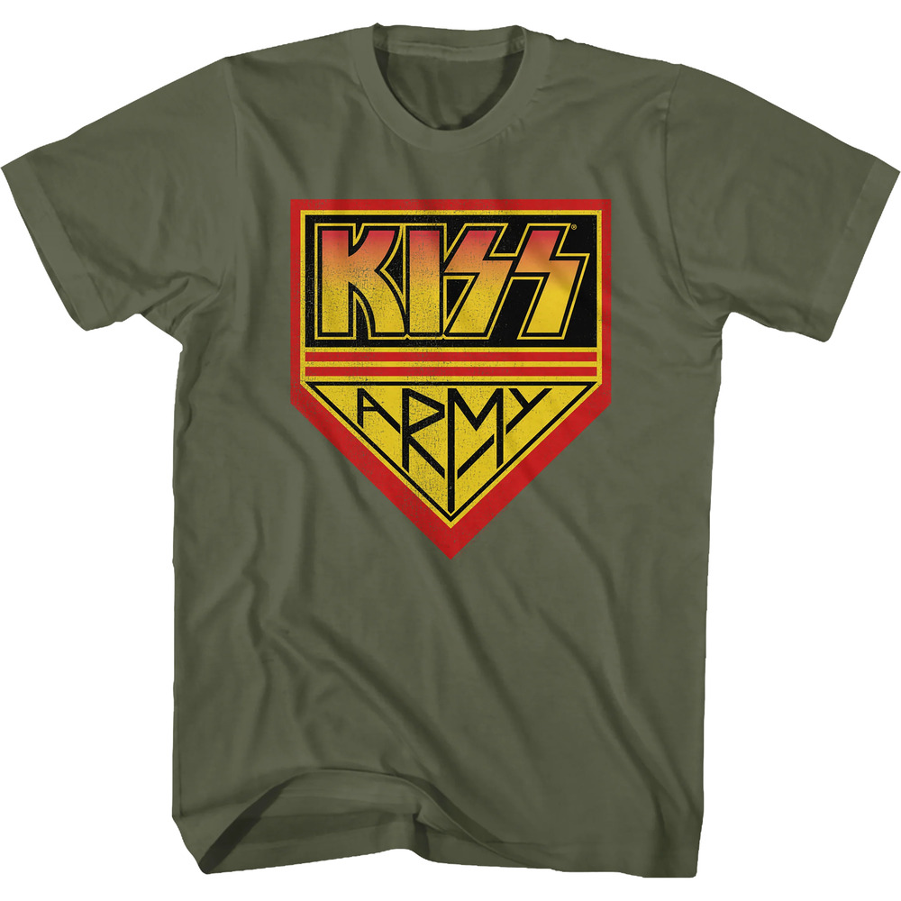 Green Kiss Army Tshirt